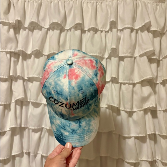 Cozumel Mexico Tie-Dye Cap - Picture 2 of 3